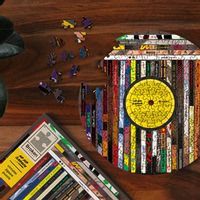 Tap to view Hip Hop Classics Vinyl-Shaped Jigsaw Puzzle