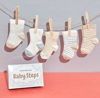 Baby Steps Sock Pack Size 0-12 Months