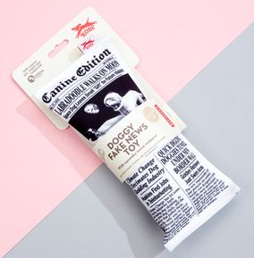 Fake News Dog Toy