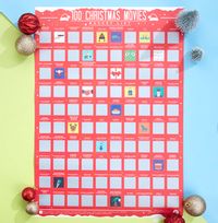 Tap to view 100 Christmas Movies Bucket List Scratch Poster
