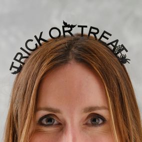 Trick Or Treat Headband - Was £4.99, Now £3.99