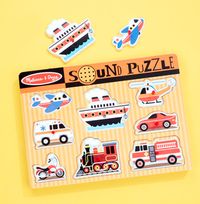 Melissa & Doug - Vehicles Sound Puzzle