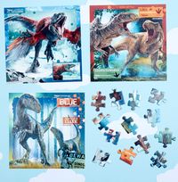 Tap to view Jurrasic World 3x49pc Puzzle