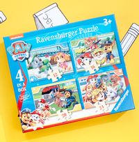Paw Patrol 4 in a Box Puzzle
