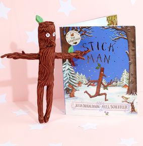 Stickman Book and Plush