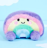 Palm Pals Rainbow Soft Toy