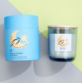 Cedarwood, Pink Pepper and Mint Moon Candle