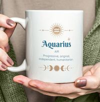 Tap to view Aquarius Zodiac Mug