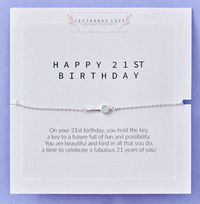 Tap to view 21st Birthday Bracelet - Sterling Silver