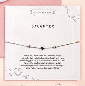 To My Daughter Bracelet