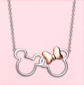 Disney Mickey & Minnie Necklace