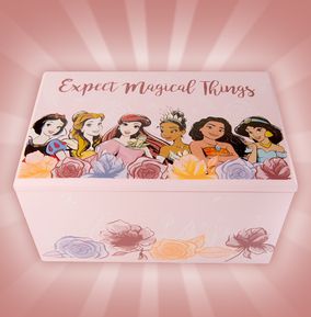 Disney Princess Wooden Jewellery Box
