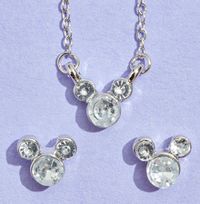 Disney April Birthstone Jewellery Set