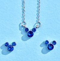 Tap to view Disney September Birthstone Jewellery Set