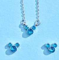 Disney December Birthstone Jewellery Set