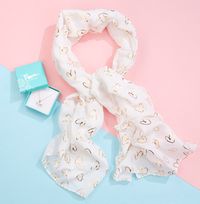 Tap to view Heart Scarf & Dragonfly Necklace Set RRP £19.98 NOW £14.99