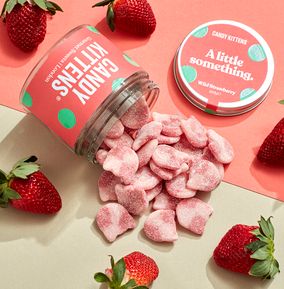 Candy Kittens Wild Strawberry 250g Jar