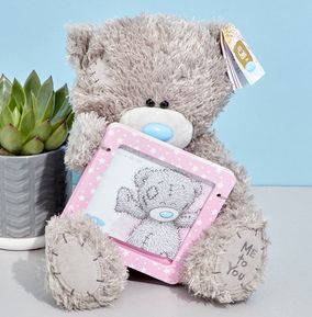 Tatty Teddy Holding Photo Frame