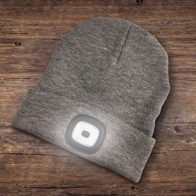 Rechargeable LED Light Up Beanie Hat