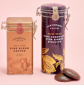 Cartwright & Butler Coffee And Ginger Chocolate Biscuits (WORTH 23.99 NOW 16.99)
