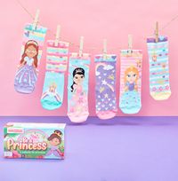 Tap to view Kids Be A Princess Oddsocks Pack Size 9-12