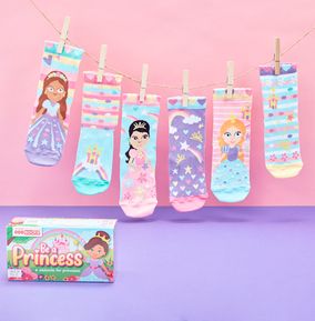 Kids Be A Princess Oddsocks Pack Size 9-12