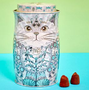 Monty Bojangles Diamond Cat Tin