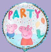 Tap to view Peppa Pig Party Inflated Balloon