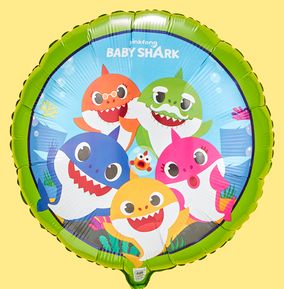 Baby Shark Inflated Balloon