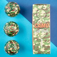 Camo Golf Balls