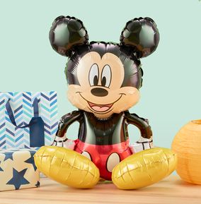 Sitting Mickey Mouse Balloon - Inflate At Home