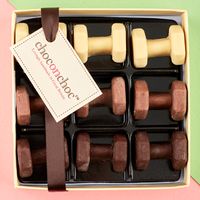 Chocolate Dumbbells