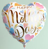Mother's Day Pastel Heart Balloon