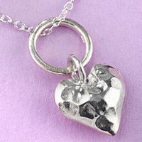 Tap to view Sterling Silver Heart Necklace