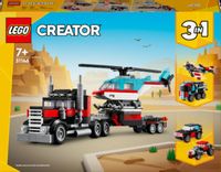 LEGO Creator Flatbed Truck with Helicopter