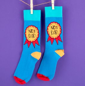 No 1 Dad Socks Size 6-11