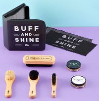 Tap to view The Dapper Chap 'Buff And Shine' Shoe Cleaning Kit