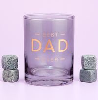 Tap to view Best Dad Glass and Whisky Stones Set