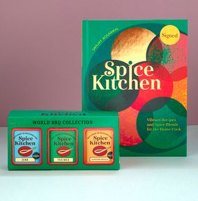 Spice Kitchen Cook Book and Spice Trio