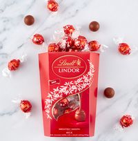 Tap to view Lindt LINDOR Milk Chocolate Truffles 337g