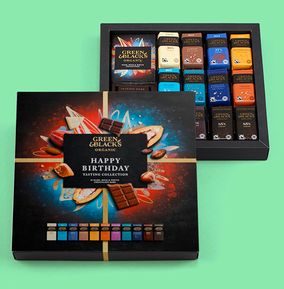 Happy Birthday Green & Black Tasting Collection