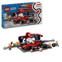 Tap to view LEGO F1 Pit Stop & Pit Crew with Ferrari Car