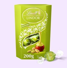 Lindt Lindor Pistachio Chocolate Truffles Box