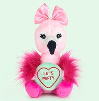 Tap to view Swizzels Flamingo Lets Party Soft Toy