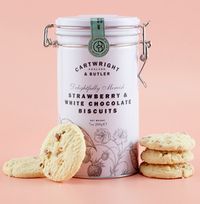 Tap to view Cartwright & Butler Strawberry & White Chocolate Biscuits Tin