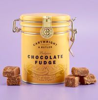 Tap to view Cartwright & Butler Belgian Chocolate Fudge in Tin