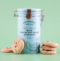 Tap to view Cartwright & Butler Milk Chocolate Chunk Biscuits Tin