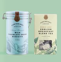Tap to view Cartwright & Butler Tea And Chocolate Chunk Biscuit Giftset