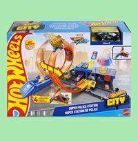 Tap to view Hot Wheels City Super Police Station