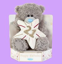 Tap to view 21st Birthday Tatty Teddy Bear